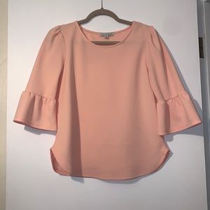 Peach blouse